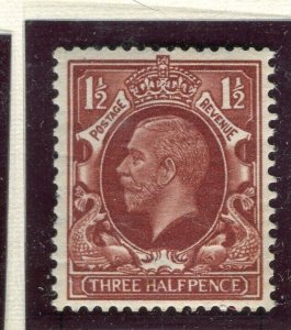 BRITAIN; 1934 early GV Portrait issue Mint hinged 1.5d. value