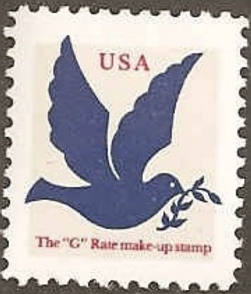 2878 Dove Make-up Rate F-VF MNH single