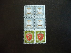 Stamps - Isle of Man- Scott# 146c - Mint Never Hinged Booklet sheet of 6 Stamps