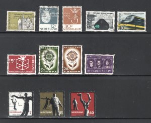 Netherlands #422-434    VF, Used,  CV $3.95 ...  4200281