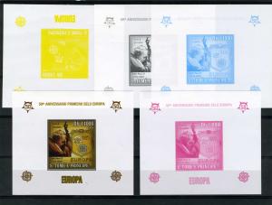 Sao Tome & Principe 2006 EUROPA Pope John Paul II Progressive proofs+original