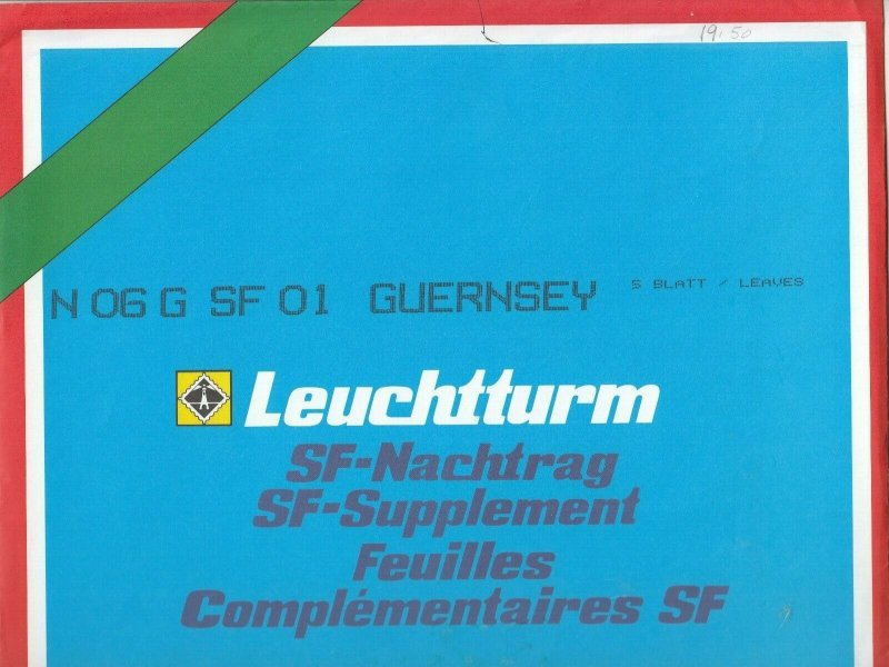 Lighthouse Leuchtturm Supplement N06 G SF 01 Guernsey