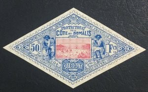 MOMEN: FRENCH SOMALI SOMALIS COAST SC #22 1894-1900 MINT OG NH XF LOT #60826