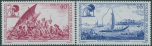 French Polynesia 1992 Sc#603-604,SG653-654 Arts Festival Rarotonga set MNH