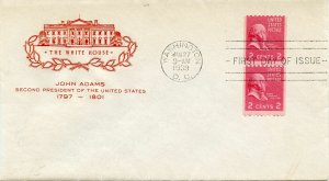 U.S. Scott 850 FDC Post Marked in Washington, DC