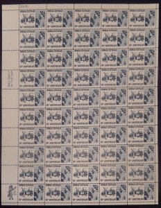 MALACK 1406 6c Women Suffrage, F-VF NH or better,  F..MORE.. sheet1406