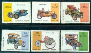 Cuba #2748-2753  Mint  VF NH  Scott $5.80  Classic Automo...