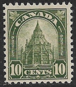 CANADA 1930-31 KGV 10c Library of Parliament Issue Sc 173 MHH