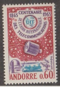 Andorra - French - Scott #167 Stamp - Mint Single
