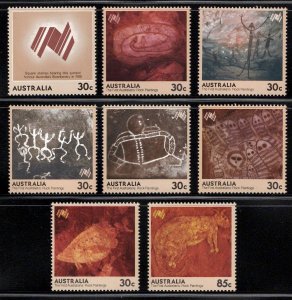 Australia - Scott # 932-39 VF MNH