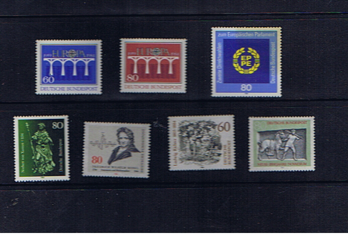 W GERMANY 1984 UNMOUNTED MINT