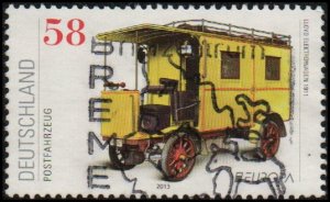 Germany 2733 - Used - 58c Europa / Postal Vehicle (2013) (cv $1.10)