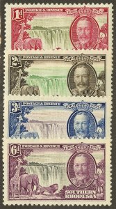 Southern Rhodesia Stamps # 33-36 MLH VF Scott Value $27.50