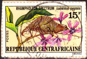 Central African Rrpublic #189   Used   On Piece