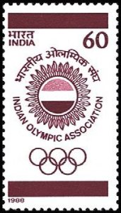India 1988 MNH Stamps Scott 1241 Sport Olympic Games Committee