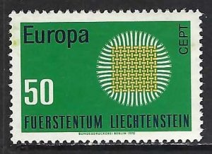 Liechtenstein 470 MNG EUROPA Z8246