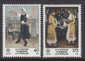 Cyprus 560-1 Europa mnh