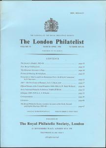 The London Philatelist: Vol. 93, Number 1095-96,