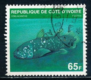 Ivory Coast #521B Single Used