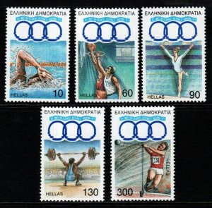 GREECE SG1880/4 1991 11th MEDITERRANEAN GAMES MNH