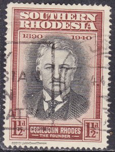 Southern Rhodesia 58 Cecil J. Rhodes 1940