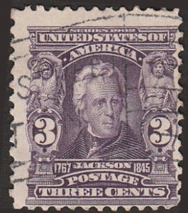 # 302 Bright Violet Used FAULT Andrew Jackson