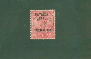 PATIALA INDIAN STATE O31 USED BIN $0.50