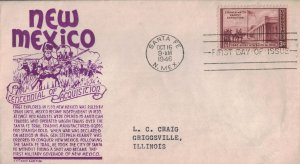 1946 FDC, #944, 3c Kearny Expedition, Anderson