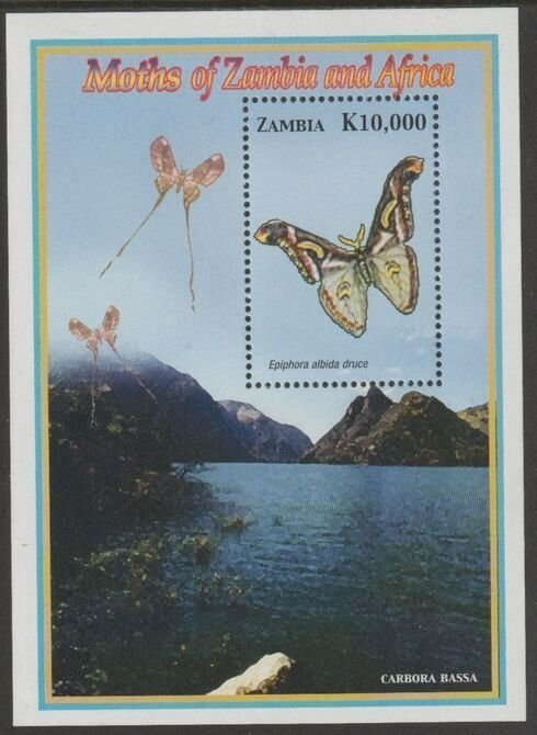 ZAMBIA - 2004 - Butterflies - Perf Souv Sheet - Mint Never Hinged