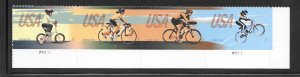 #4687-90 MNH Bicycling Strip of 4