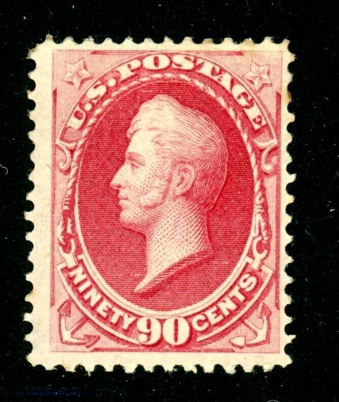 USA Scott 155 MHR, F-VF, 90¢ Perry (SCV $5000) All   United States Stamps and Co