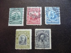 Stamps - Cuba - Scott# 247-252 - Used Set of 5 Stamps