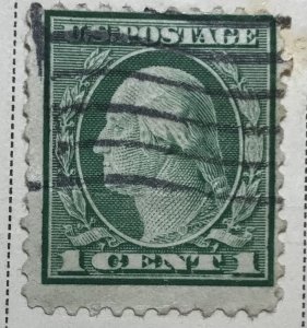 1 cent George Washington stamp