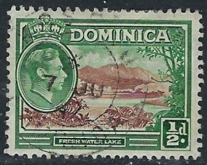 Dominica 97 Used 1938 issue (ak3186)