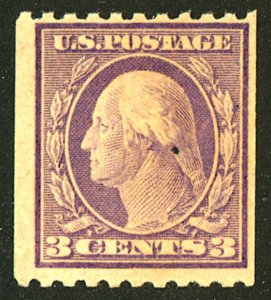 U.S. #489 MINT OG HR TEAR