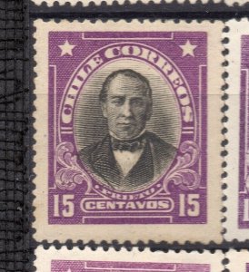 Chile 1911 Early Issue Mint hinged Shade of 10c. NW-12463