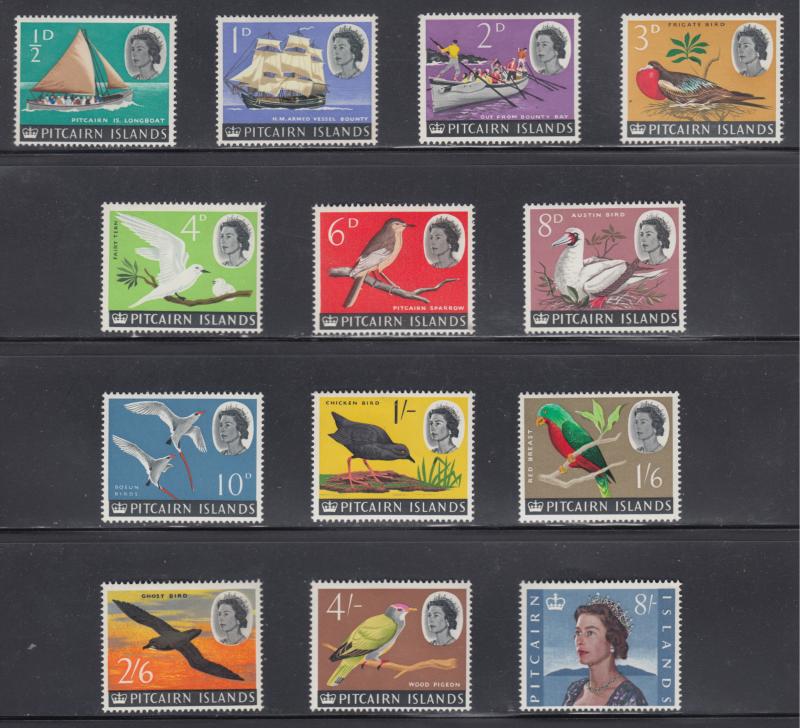 Pitcairn Island   #39-51   mgd     cat $17.70
