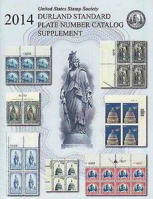 Durland 2014 Standard Plate Number Catalog Supplement, New