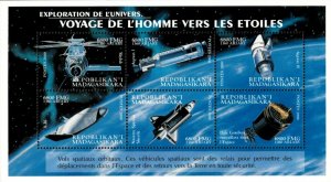 Madagascar 2000 - Journey To The Stars Spacewalk - Sheet of 6 - Scott 1540 - MNH