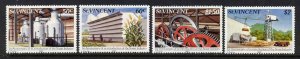 St Vincent 639-42 MNH Sugar Industry, Tractor, Agriculture
