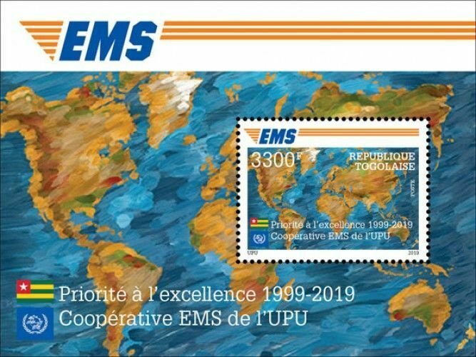 Z08 TG190585b TOGO 2019 EMS – S/S MNH ** Postfrisch