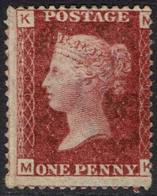 GREAT BRITAIN 1864 QV 1D PLATE 99