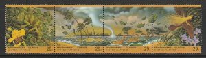 1993 UN-NY - Sc 636a - MNH VF - strip of 4 - Environment-Climate