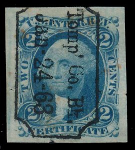 U.S. REV. FIRST ISSUE R7a  Used (ID # 97871)