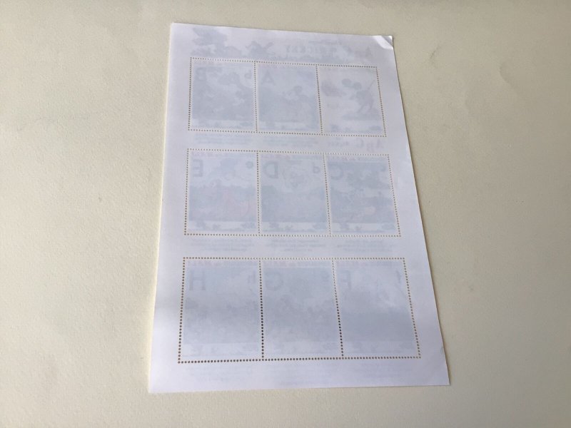 Republic Du Mali Walt Disney Mickey ABC mint never hinged stamps sheet Ref 55151