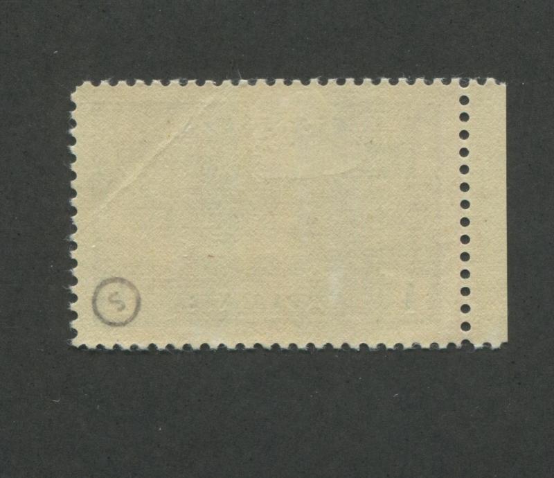 1942 Canada Tribal Class Destroyer Royal Navy 1Dollar Postage Stamp #262 CV $100