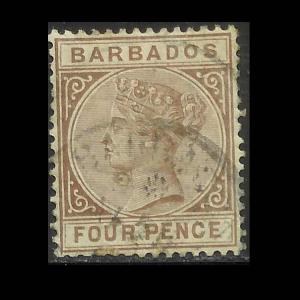 Barbados Scott # 65 U