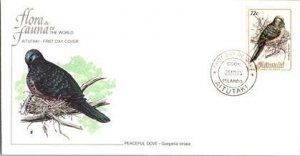 Aitutaki, Worldwide First Day Cover, Birds
