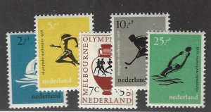 Netherlands SC B296-B300 Mint F-VF SCV$13.00...Take a Look!