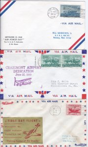 6 AIRMAIL SPECIAL EVENT COVERS STARTS AT A LOW PRICE!!